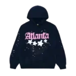 Sp5der Atlanta Hoodie – Navy Blue