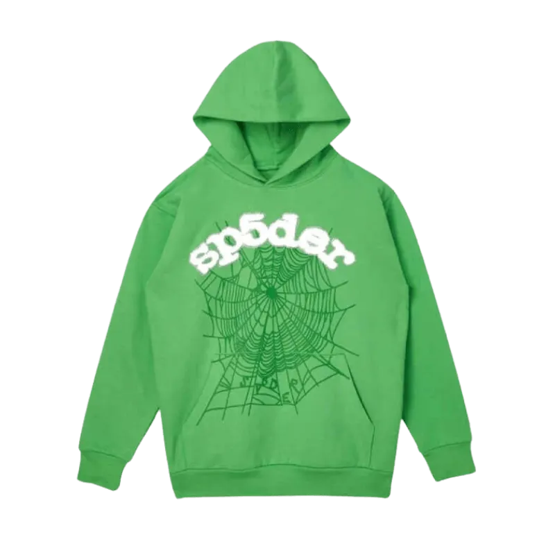 Sp5der Web Hoodie – Green Sp5der Web Hoodie – Green