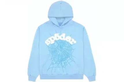Sp5der Web Hoodie – Sky Blue